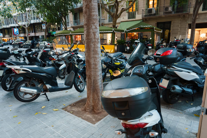 biker-restaurants in katalonien