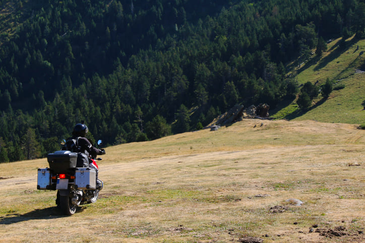 Trans-Pyrenees on a motorcycle
